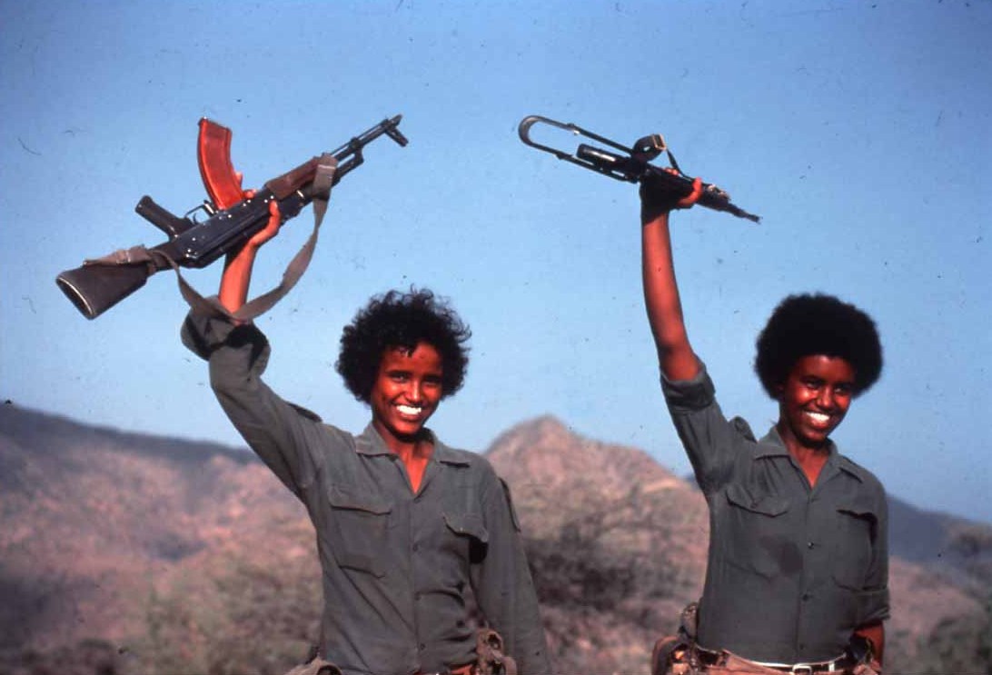 Eritrean freedom fighters இன்றைய உலகின் தேசிய உரிமை போராட்டங்கள்- ந.மாலதி