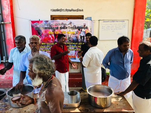 தொண்டைமானாறு செல்வச் சந்நிதி ஆலயத்தில் முள்ளிவாய்க்கால் கஞ்சி…