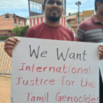 சர்வதேச நீதிப் பொறி முறையை வலியுறுத்தி திருமலையில் போராட்டம்!