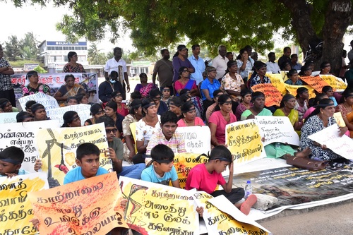 மன்னாரில் 14 ஆவது நாளாக தொடரும் போராட்டம்!