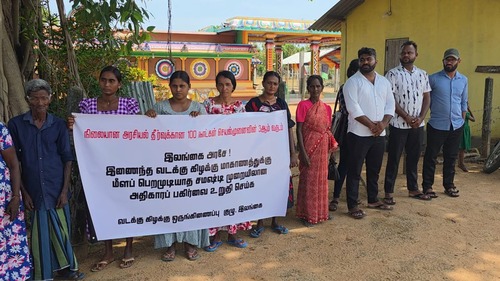 தமிழ் மக்களுக்கு தீர்வு கோரி வலுப்பெறும் போராட்டங்கள்!