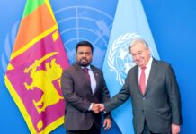 ஜனாதிபதி – ஐ.நா. பொதுச்செயலாளர் அன்டோனியோ குட்டெரெஸ் சந்திப்பு