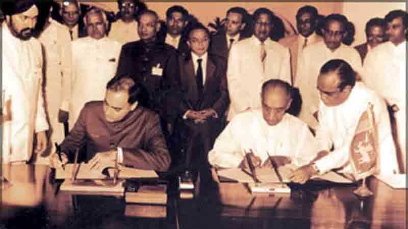 இந்திய இலங்கை ஒப்பந்தமும் ஒரு தாயும், ஒரு மகனும் செய்த தியாகமும்: பா.அரியதேத்திரன்