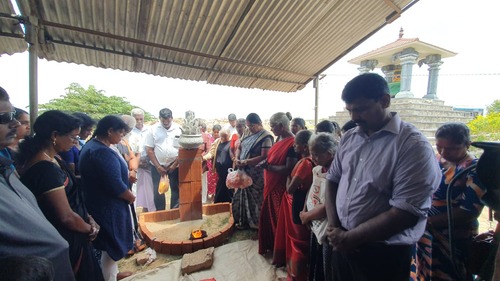 செம்மணியில் உணவுத் தவிர்ப்புப் போரில் முஸ்லிம் உறவுகளும் பங்கேற்பு