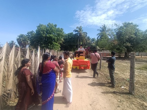திலீபனின் நினைவு ஊர்திப் பயணம் திருக்கோவிலில் இருந்து ஆரம்பம்