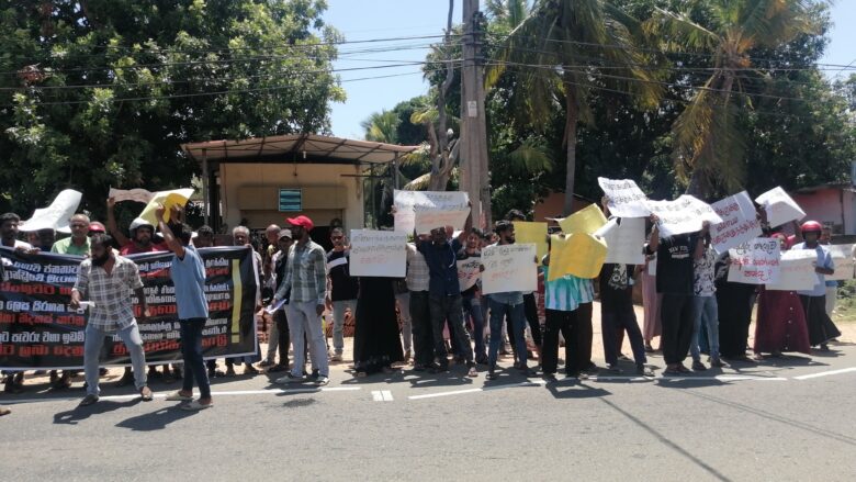 திருகோணமலை: முத்துநகர் விவசாயிகள் கைது!