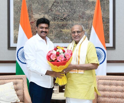 இந்திய துணை ஜனாதிபதிக்கும் செந்தில் தொண்டமானுக்கும் இடையில் சந்திப்பு