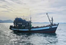 ரோஹிங்கியாக்கள் சென்ற படகு தாய்லாந்து – மலேசிய கடற்பரப்பில் விபத்து…