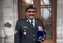 கனடாவின் உயரிய இராணுவ விருதை பெற்ற ஈழத்தமிழர்!