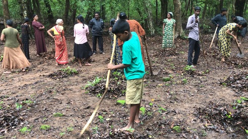 முல்லைத்தீவு: களிக்காடு மாவீரர் துயிலும் இல்லத்தில் மழைக்கு மத்தியிலும் சிரமதானப் பணிகள்!