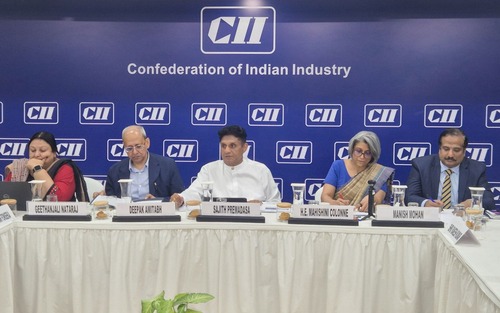 இந்திய தொழில்துறை கூட்டமைப்புடன் சஜித் முக்கிய கலந்துரையாடல்!