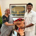 நிர்மலா சீதாராமனை சந்தித்த செந்தில் தொண்டமான்…