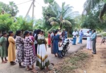 கூமடுகண்டல் பகுதியில் தமிழ்மக்களின் நெற்செய்கை நிலங்களில் மகாவலி அபிவிருத்தி அதிகாரசபையினர் அடாவடி