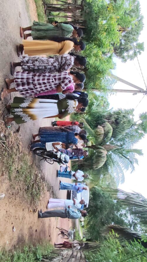 கூமடுகண்டல் பகுதியில் தமிழ்மக்களின் நெற்செய்கை நிலங்களில் மகாவலி அபிவிருத்தி அதிகாரசபையினர் அடாவடி