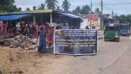 சர்வதேச மனித உரிமைகள் தினமான இன்று நீதிக்கோரி ஐ.நா.வுக்கு கடிதம்
