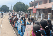 சர்வதேச மனித உரிமைகள் தினத்தில் திருக்கோவிலில் நடந்த கவனயீர்ப்பு