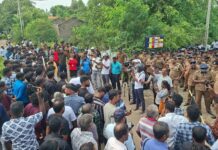 தையிட்டி சட்டவிரோத திஸ்ஸ விகாரைக்கு எதிராக ஆர்ப்பாட்டம் !