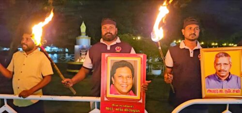 “கறுப்பு ஜனவரி”: மட்டக்களப்பில் சுடர் ஏற்றி ஊடகவியலாளர்கள் அஞ்சலி!