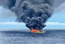 இலங்கையின் மீன்பிடி படகு சீஷெல்ஸ் கடற்பரப்பில் தீயிட்டு எரிப்பு: விசாரணை நடத்த கோரிக்கை