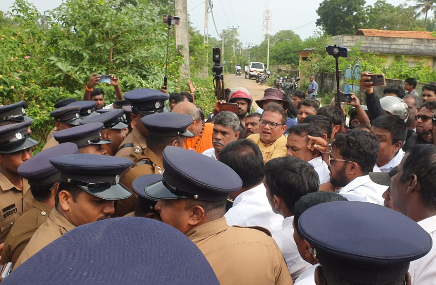 தையிட்டி விகாராதிபதி பதவி உயர்வுக்கு எதிராக போராட்டம்: 11 உறுப்பினர்களுக்கு அழைப்பு