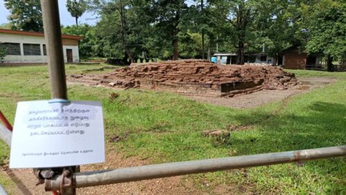 கன்னியா வெந்நீரூற்று பிள்ளையார் ஆலயம் இருந்த பகுதியில் தொல்லியல் திணைக்களத்தினால் அகழ்வுப்பணிகளை நடத்த ஏற்பாடு