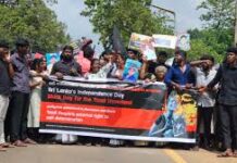 நிழலாடும் சுதந்திரமும் நிலைகுலையாத போராட்டமும் : விதுரன்