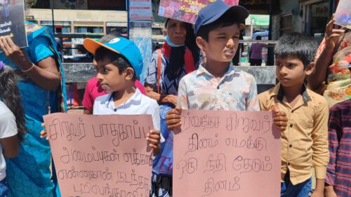 காணாமல் ஆக்கப்பட்ட சிறுவர்கள் விடயத்தில் மாற்று கோணத்தில் விசாரணைக்கு வலியுறுத்தல்