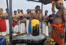 வெடுக்குநாறி ஆதிலிங்கேஸ்வரர் ஆலயத்தில் சுமூகமாக நடைபெற்ற சிவராத்திரி வழிபாடுகள் : துரைராசா ரவிகரன் பங்கேற்பு