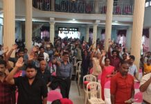 “மலையக தமிழ் மக்களே, வெல்லும் வரை போராடுவோம்” : ஹட்டனில் மக்கள் மாநாடு