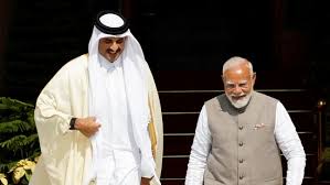 கத்தார் அமீருடன் இந்திய பிரதமர் ஆலோசனை!