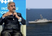 அமெரிக்காவின் தாக்குதலுக்கு முன் ஈரானியக் கப்பல் அனுமதி கோரியதாக இந்தியா தகவல்