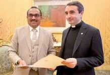 பரிசுத்த திருத்தந்தையை இலங்கைக்கு வருகை தருமாறு ஜனாதிபதி அழைப்பு