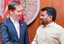 ஜனாதிபதி – அமெரிக்க விசேட பிரதிநிதி சந்திப்பு