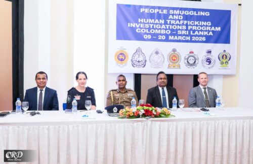 கொழும்பில் மனிதக் கடத்தல் தடுப்பு விசேட பயிற்சி