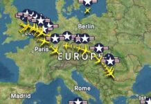 அமெரிக்காவின் நடவடிக்கையால் முடங்கும் ஐரோப்பாவின் வான் போக்குவரத்து