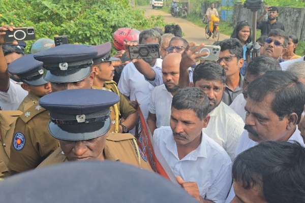 தையிட்டி காணி விவகாரம்: காவல்துறை- காணி உரிமையாளார்களுக்கிடையே முரண்!