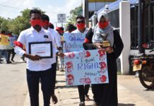 இலங்கை செஞ்சிலுவைச் சங்கத்தின் மன்னார் கிளையில் நிர்வாக சீர் கேடு: போராட்டம் முன்னெடுப்பு