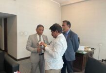 அமைச்சர் சந்திரசேகர் – மாலைதீவு உயர்ஸ்தானிகர் இடையில் கலந்துரையாடல்