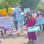 கிளிநொச்சியில் மக்கள் போராட்டம்!