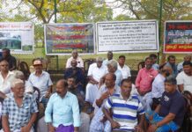 காணிகளை விடுவிக்க கோரி யாழ். மயிலிட்டியில் தொடரும் போராட்டம்