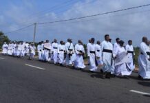 செம்மணிப் படுகொலை : ‘ நீதி சமாதான ஆணைக்குழு’ சர்வதேச விசாரணை கோரி போராட்டம்