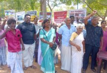 வலி. வடக்கு பகுதிகளில் உள்ள காணிகளை விடுவிக்க கோரி 13ஆவது வாரமாக தொடரும் போராட்டம்