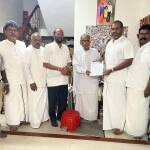 தமிழர் தேசிய முன்னணித் தலைவர் பழ. நெடுமாறன், தமிழ் தேசிய பேரவையினர் சந்திப்பு