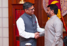 ஜனாதிபதியை சந்தித்தார் இந்திய வெளிவிவகார அமைச்சின் செயலாளர் !