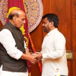 ஜனாதிபதி அநுரவுடன் இந்திய பாதுகாப்பு அமைச்சர் சந்திப்பு!