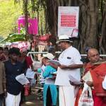 தமிழினப் படுகொலைக்கு சர்வதேச நீதி கோரி நல்லூரில் துண்டுப் பிரசுரம்